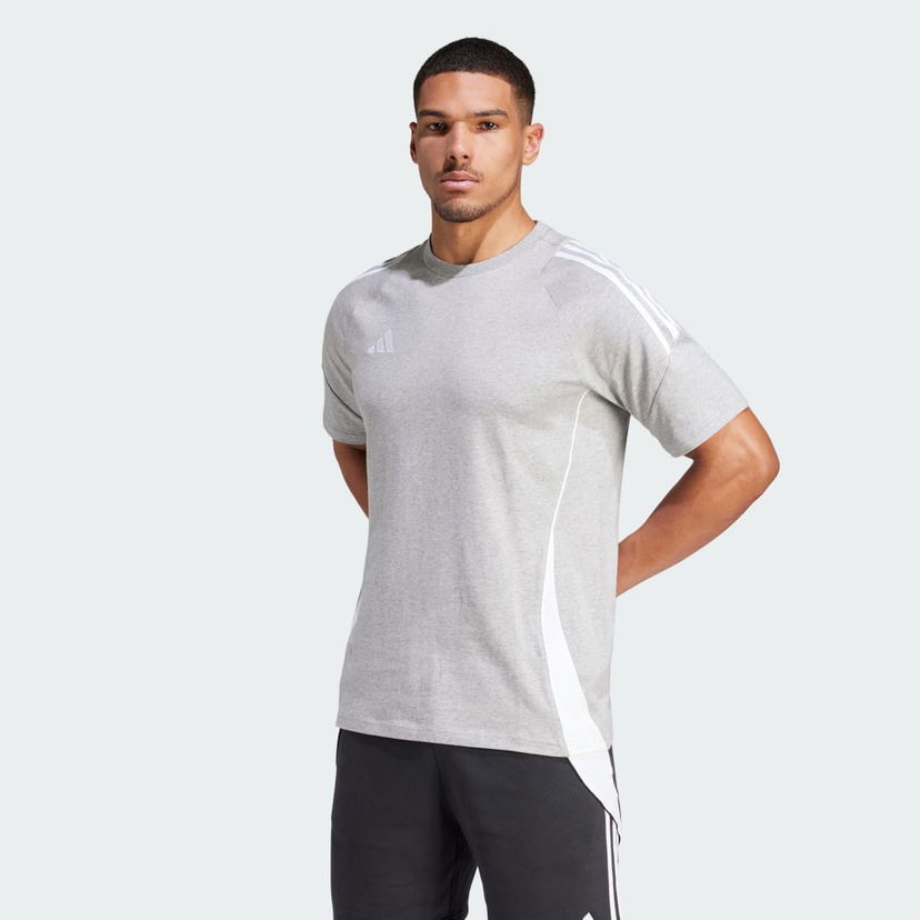 Majica adidas Performance Tiro 24 Sweat Siva | IR9348
