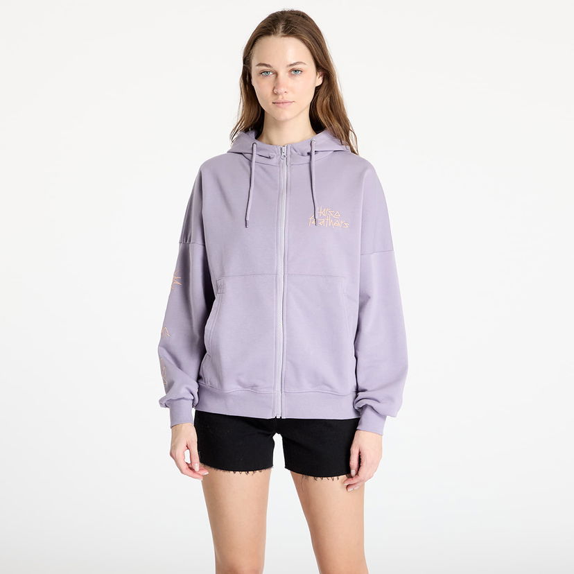 Pulover Horsefeathers Horsefeathers Sima Full-Zip Hoodie Lila | SW930B
