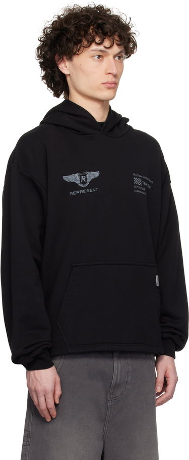 Pulover Represent Clo Represent 'Team Rep' Hoodie Siva | MLM41052, 4