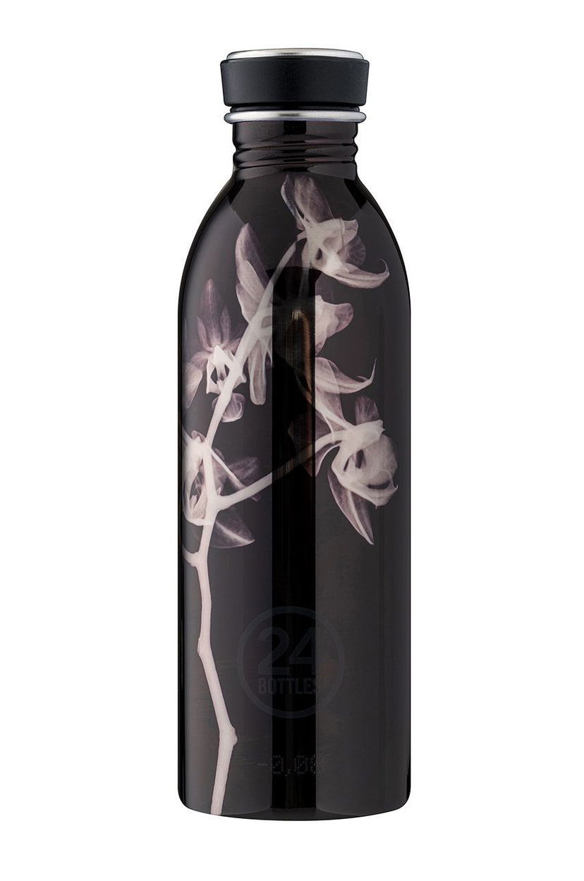 Steklenica za pitje 24Bottles Bottle 500 ml Črna | Urban.500.Ultraviolet