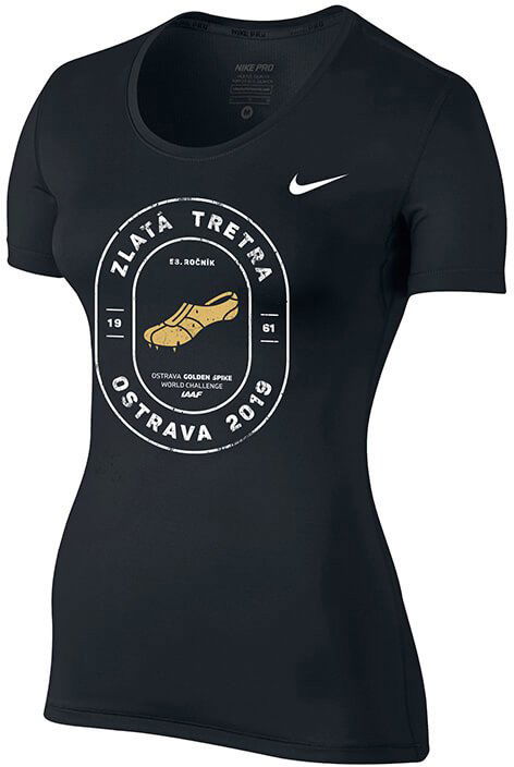 Majica Nike Nike Pro CL ZLATA TRETRA T-Shirt Črna | 725745-010-zt