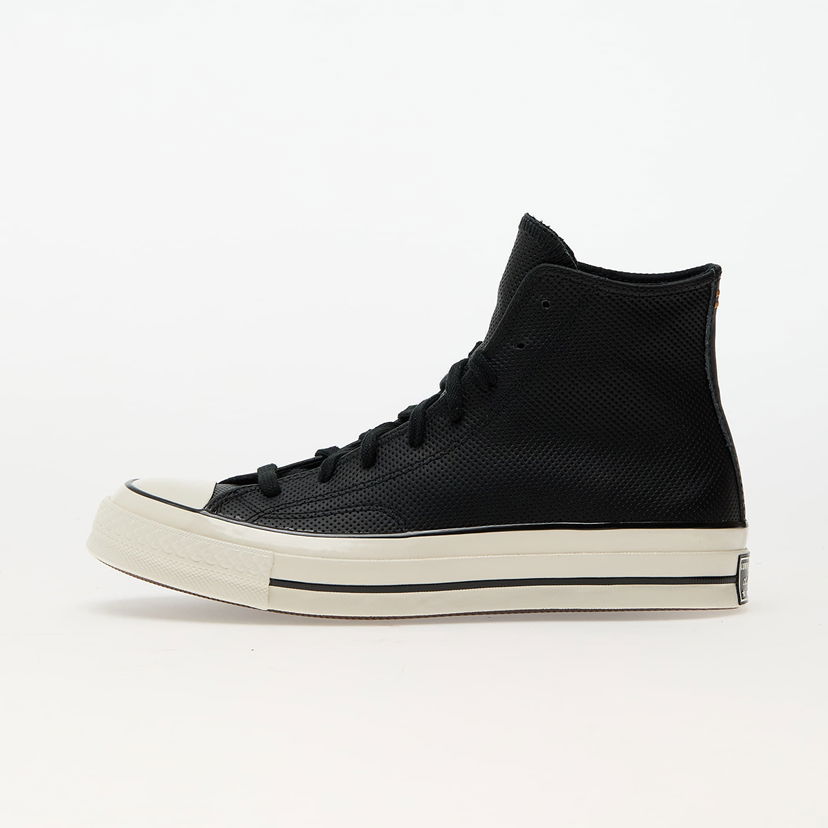 Superge in čevlji Converse Chuck 70 Leather Black/ Gingersnap/ Egret Črna | A08637C