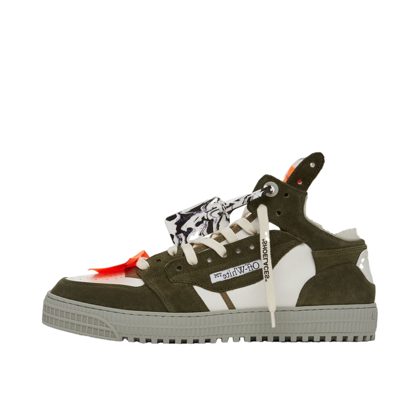 Superge in čevlji Off-White Off Court 3.0 High-Top Zelena | OMIA065F21LEA0036310