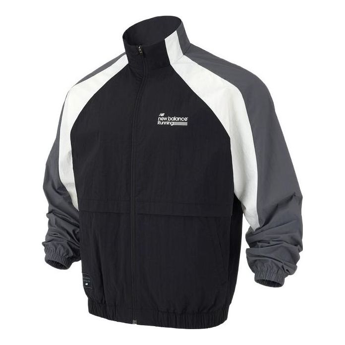 Vetrovka New Balance Sportswear Running Jacket Črna | 5AD37571-BK