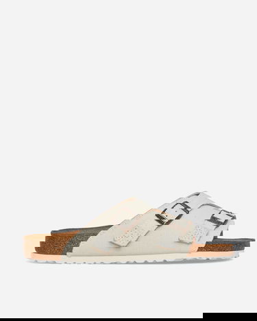 Superge in čevlji Birkenstock Zürich Suede Canvas Sandals Bela | 1028800, 0