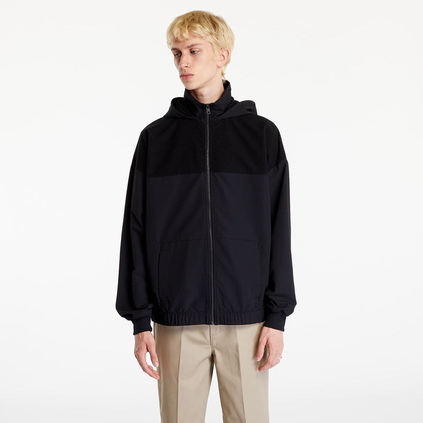 Jakna CALVIN KLEIN Tech. Grid Zip Through Jacket Black Črna | J30J325625 BEH