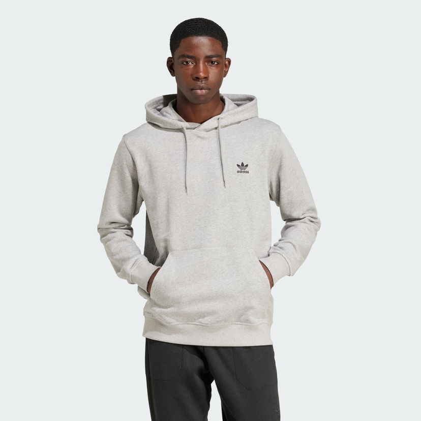 Pulover adidas Performance Essentials Hoodie Siva | IX7670
