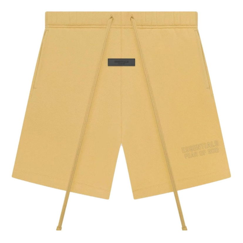 Kratke hlače Fear of God Essentials Sweatshorts Rumena | FOG-SS23-333