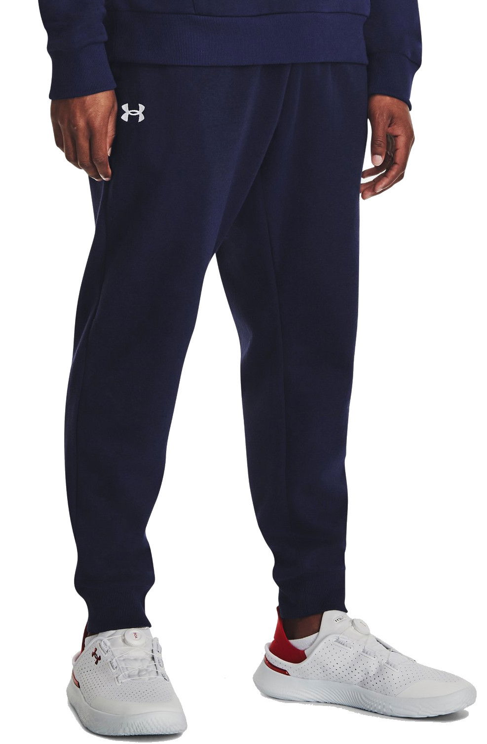 Hlače Under Armour Rival Fleece Mornarica | 1379774-410, 0
