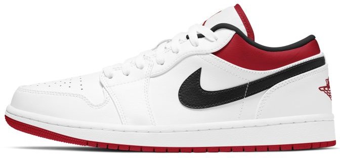 Superge in čevlji Jordan Air Jordan 1 Low Bela | 553558-118, 0