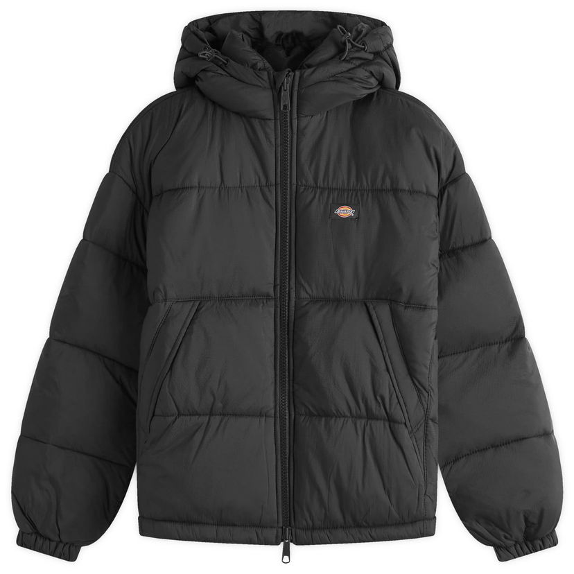 Puhovka Dickies Alatna Oversized Puffer Jacket Black Črna | DK0A4YJU-001