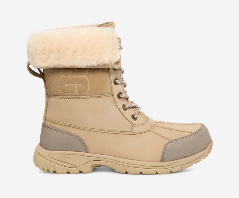 Oblačila UGG ® Butte Logo Boot in Brown, Bež | 1150010-MDSD