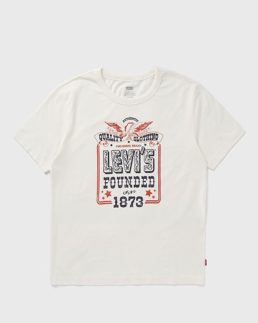Majica Levi's Levi's Graphic Iconic T-Shirt, Short Sleeves Bela | A8802-0041
