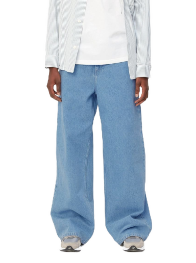 Kavbojke Carhartt WIP Jens Pant "Blue Heavy Stone Wash" Modra | I032709_01_60