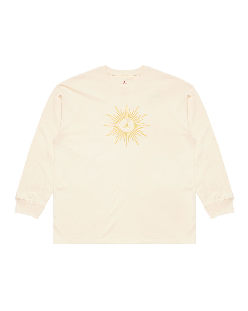 Majica Jordan Air Jordan WMNS FLIGHT LONGSLEEVE OVERSIZED TEE 'Heiress of Optimism' Bež | FN5356-294