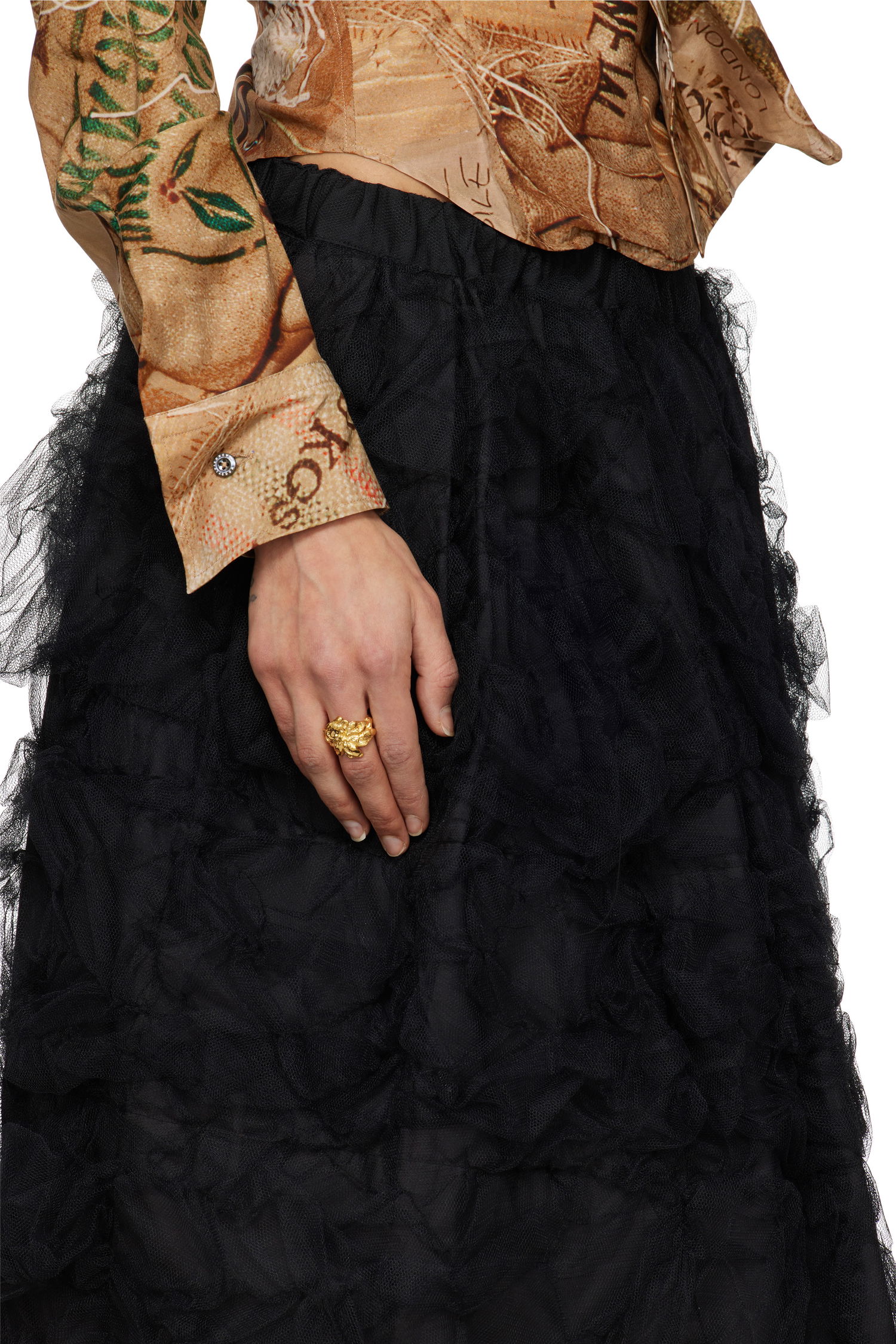 Prstan Chopova Lowena Chopova Lowena Lily Ring Kovinski | 6560, 1