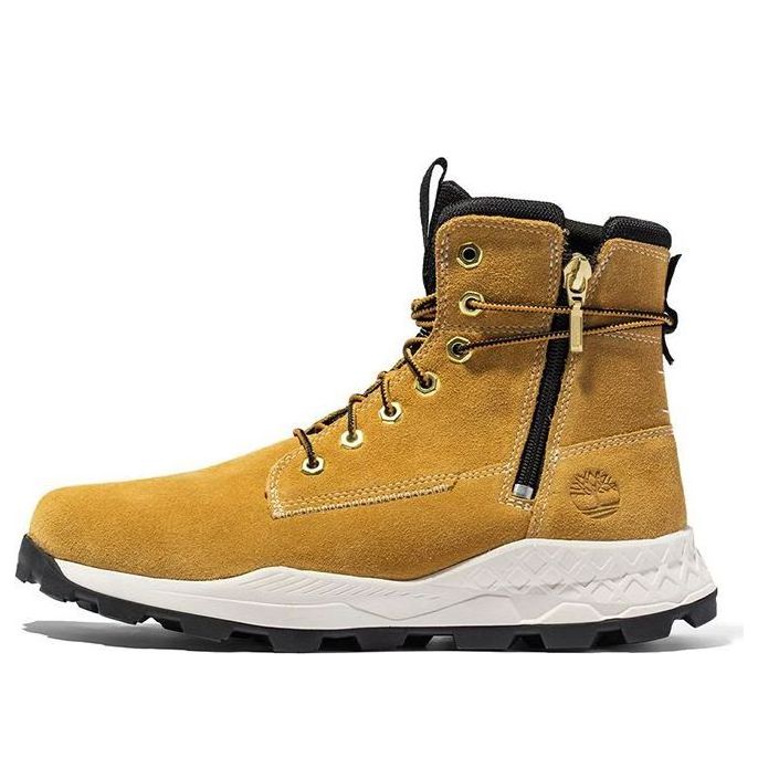 Superge in čevlji Timberland Brooklyn Side Zip Boot Bež | A5YV7231, 0