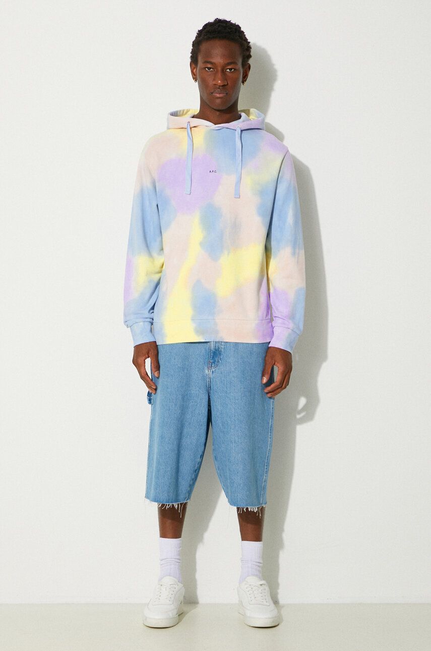 Pulover A.P.C. Hoodie Victor Multicolor Večbarvna | COEWP.H27703, 1