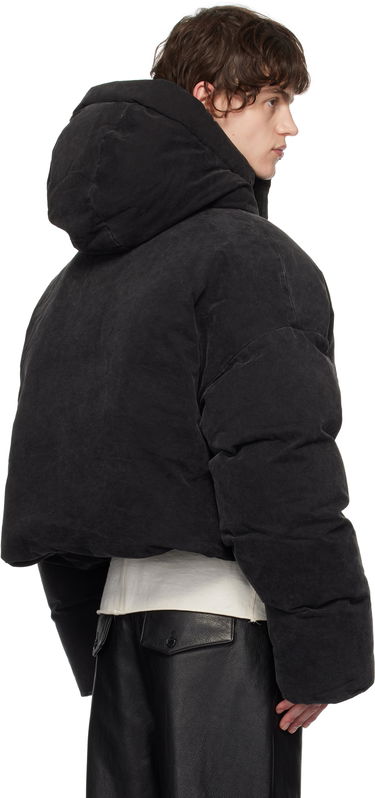 Puhovka Entire Studios Puffer Down Jacket With Hood Črna | ES2396IR, 2