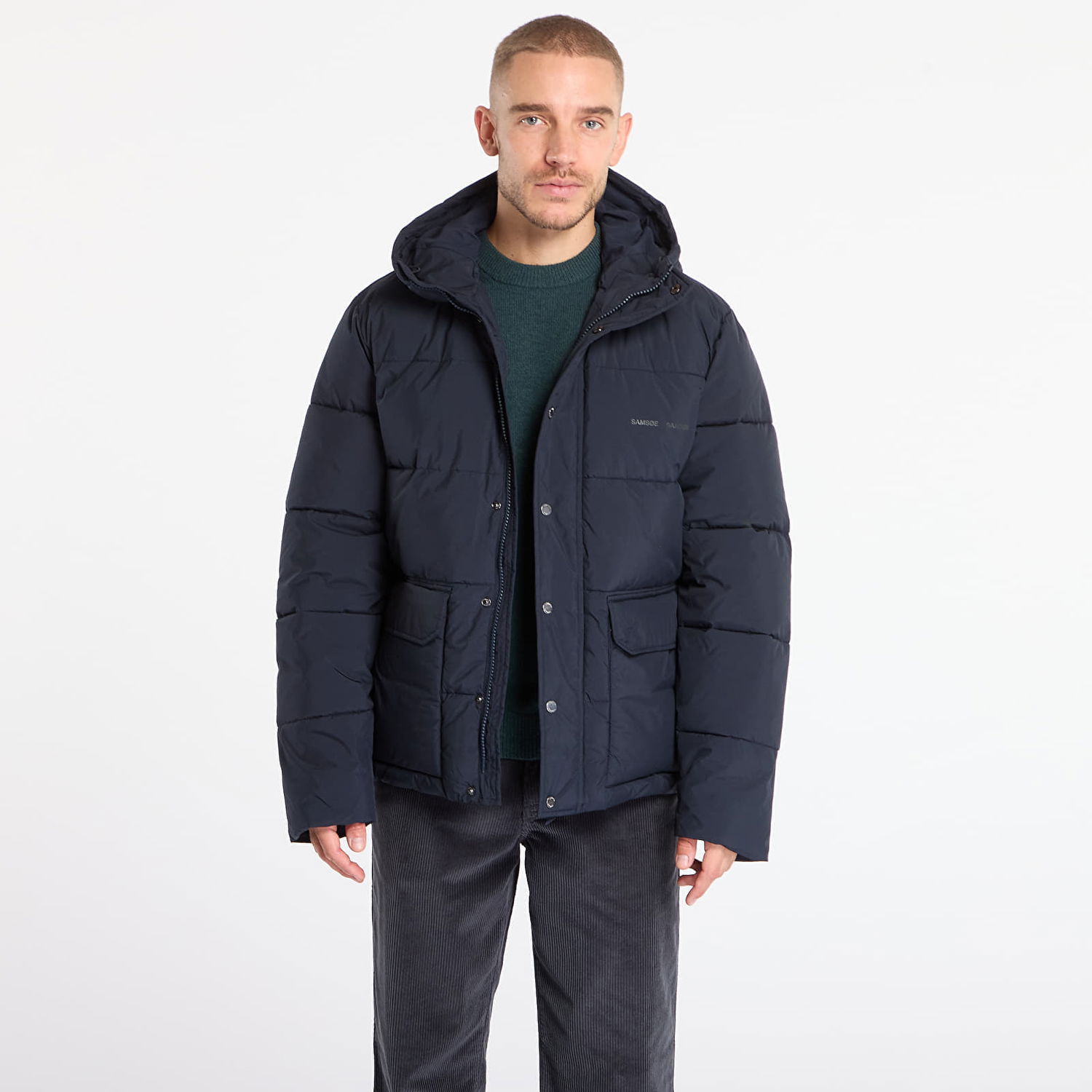 Puhovka Samsoe Samsoe Saulf Puffer Jacket Mornarica | M24300048_194011TCX, 0