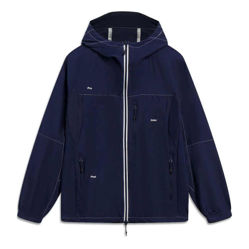 Vetrovka Li-Ning Soulland Logo Windbreaker Jacket Mornarica | AFDSC79-1