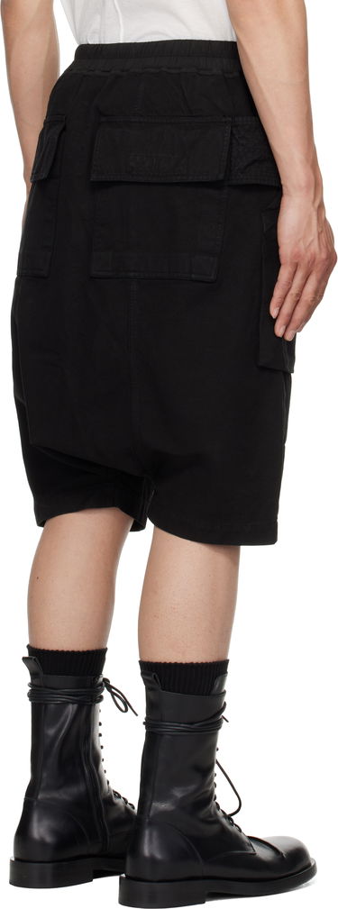 Kratke hlače Rick Owens Rick Owens DRKSHDW Hollywood Creatch Cargo Pods Shorts Črna | DU01E3382 CVS, 2