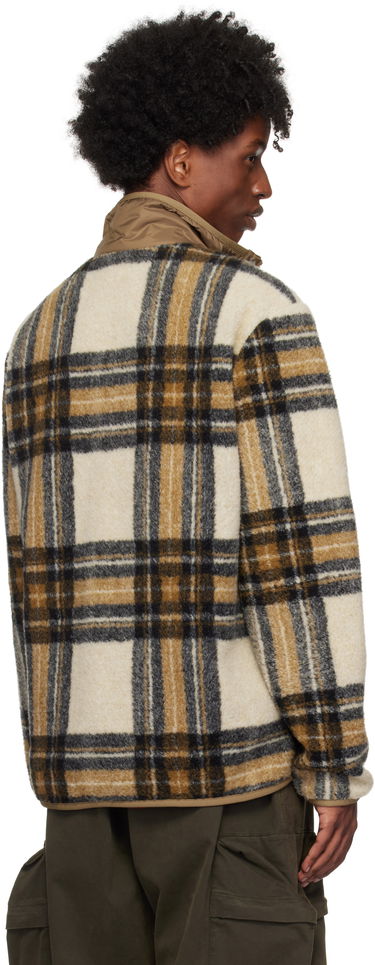 Jakna Moncler Moncler Plaid Fleece Jacket Večbarvna | J20918G0005589AQU, 2