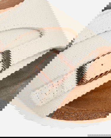 Superge in čevlji Birkenstock Zürich Suede Canvas Sandals Bela | 1028800, 6