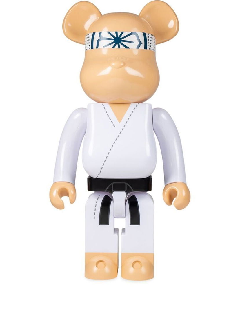 Collectibles Medicom Toy Cobra Kai Miyagi-Do Karate BE@RBRICK figure - White Bež | MEDI013119649543