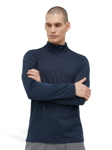 Majica Jack Wolfskin Sky Thermal Shirt Mornarica | 1808771