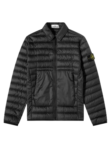Jakna Stone Island Light Down Shirt Jacket Črna | 761542124 V0029