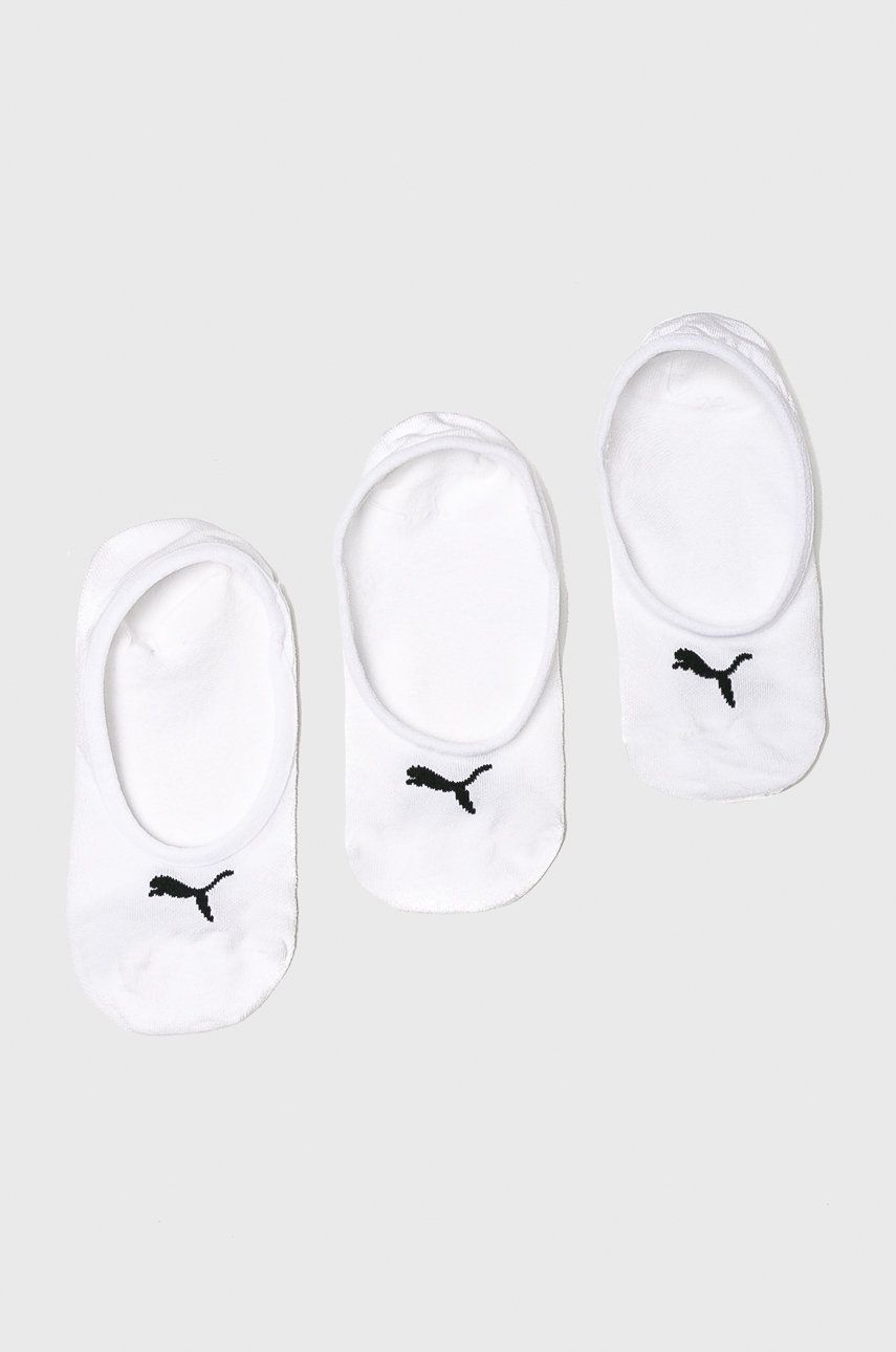 Nogavice Puma Socks 3-pack Bela | 906930.M, 0