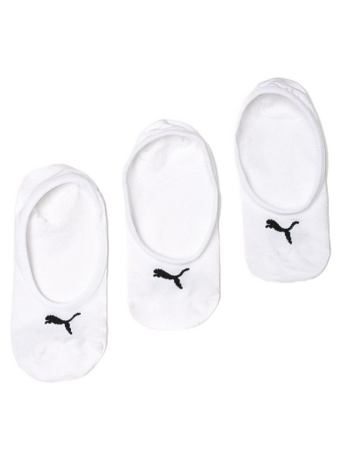 Nogavice Puma Socks 3-pack Bela | 906930.M