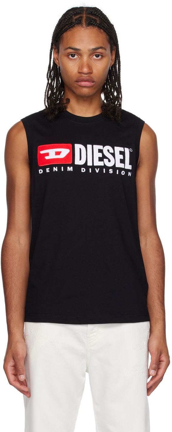 Majica brez rokavov Diesel T-Isco-Div Tank Top Črna | A105080GRAI9XX, 0