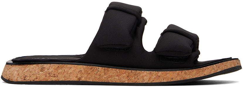 Oblačila rag & bone Rag & Bone Parque Slides Črna | WFF24PF033NE33