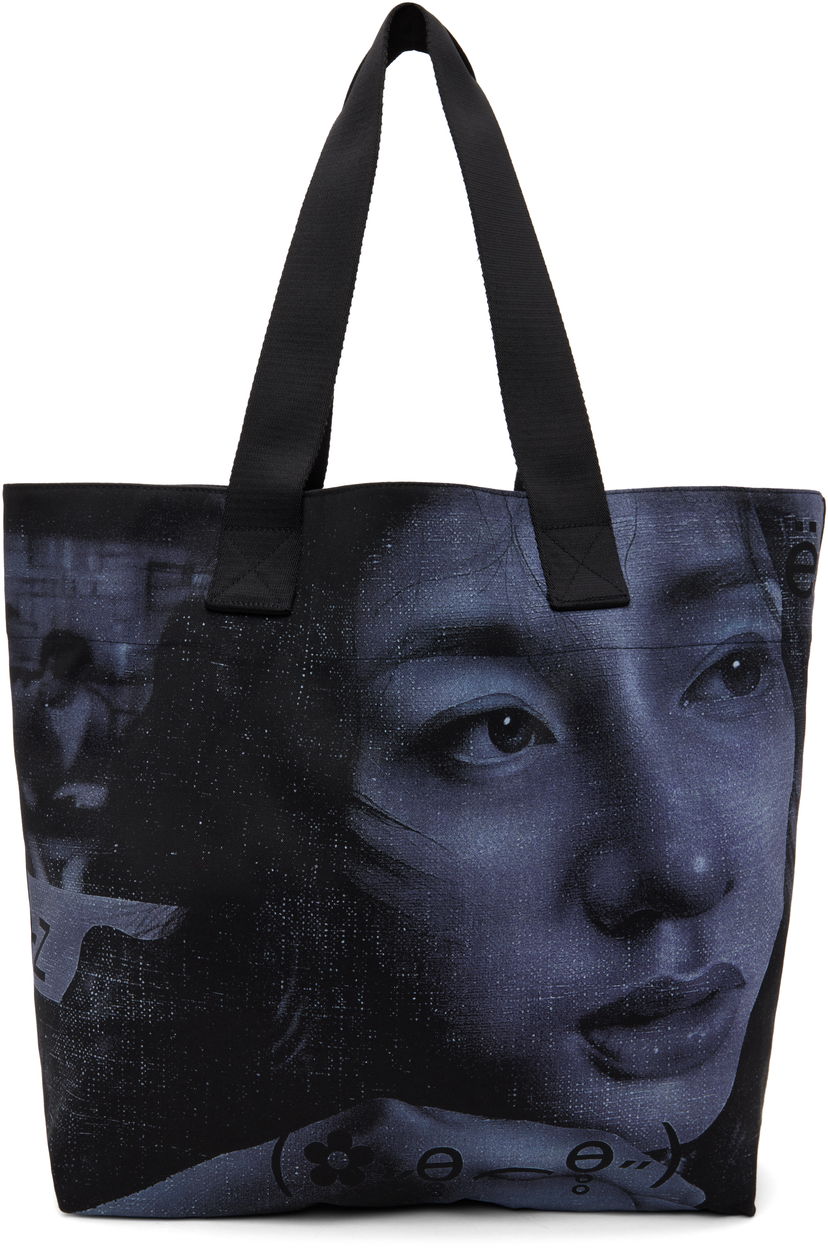 Tote bag MISBHV Maciej Kość Edition Portrait Tote Bag Črna | 250A410