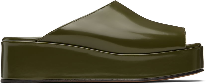 Modni dodatki The Row The Row Emi Flatform Sandals Zelena | F1597-L604
