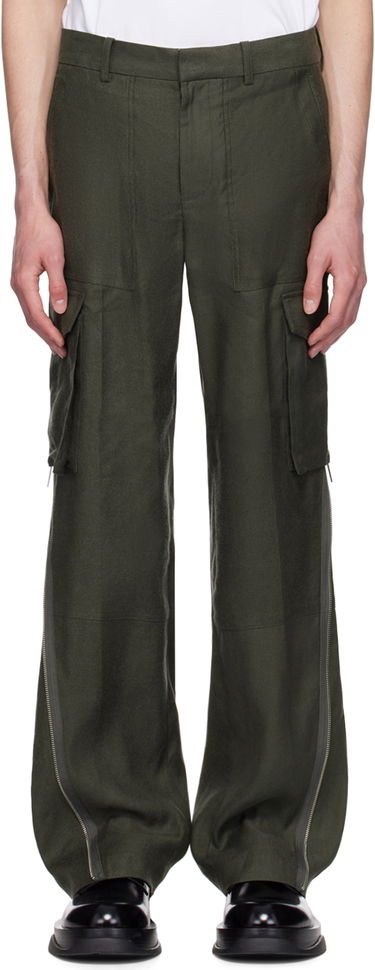 Cargo hlače Helmut Lang Expansion Panel Cargo Pants Zelena | O04HM202, 0