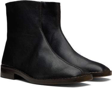 Oblačila LEMAIRE LEMAIRE Piped Zip Boots Črna | FO0155 LL0043, 3