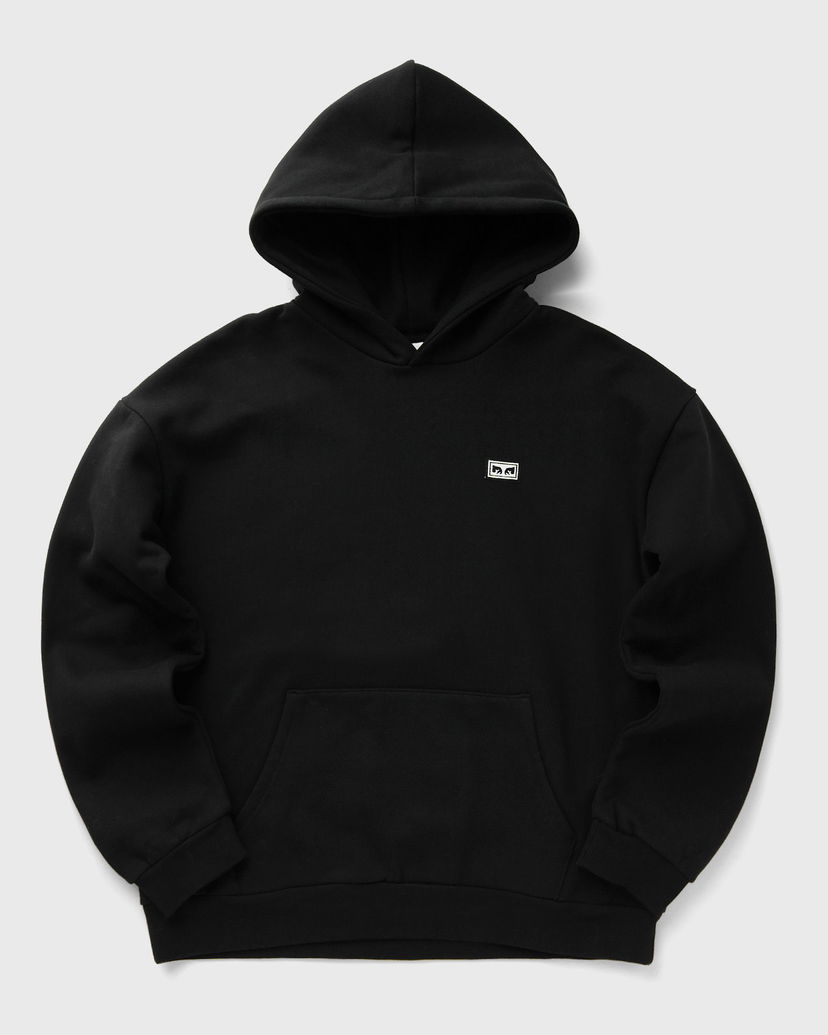 Pulover OBEY Extra Heavy Black Hoodie XL Črna | 112470238-BLK