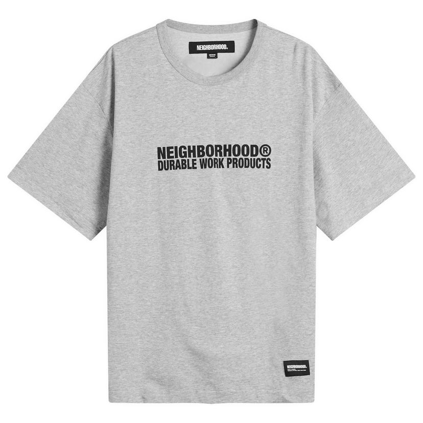 Majica Neighborhood Neighborhood Sheltech Logo T-Shirt, Size Large Siva | 251BWNH-CSM02-GRY
