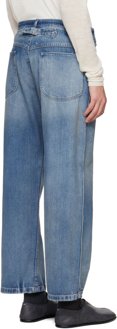 Kavbojke Maison Margiela Maison Margiela Distressed Jeans Modra | S50LA0240 S30383, 2