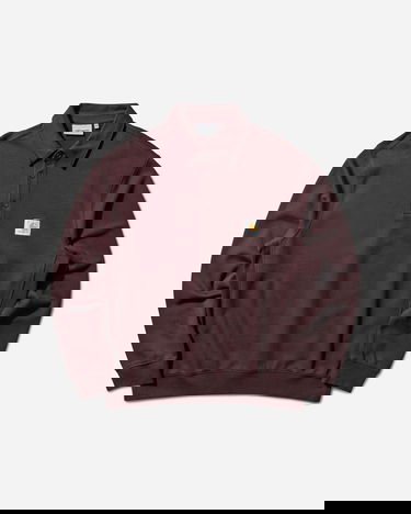 Pulover Carhartt WIP Carhartt WIP Polo Sweatshirt Zelena | I035532_9, 2