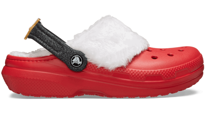 Superge in čevlji Crocs Classic Lined Santa Clogs Rdeča | 210933-6WE, 0