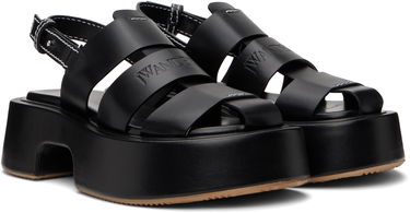 Superge in čevlji JW Anderson JW Anderson Stripe Platform Sandals Črna | SN0099-LA0323, 3