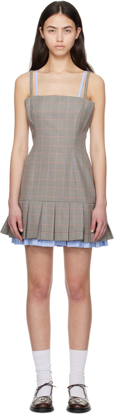 Obleke Charles Jeffrey Loverboy Charles Jeffrey LOVERBOY Pleated Minidress Večbarvna | 54060401, 0