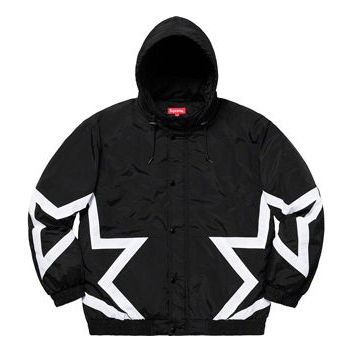 Parka Supreme Stars Puffy Jacket Črna | SUP-SS19-339