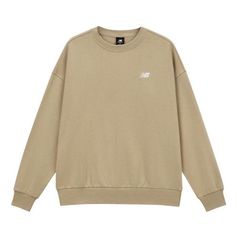 Pulover New Balance Casual Pullover Sweatshirt Bež | AMT33344-INC