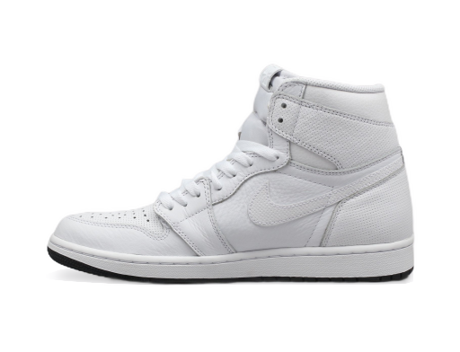 Omejena izdaja Jordan Air Jordan 1 Retro High OG "White Perforated" Bela | 555088-100