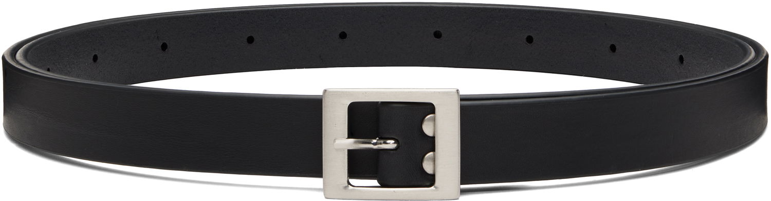 Pasovi Rick Owens Rick Owens Concordians Mini Stooges Belt Črna | RA02E0779 LGE, 0